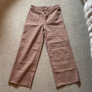 Oat New York Wide Leg Pants in Brown